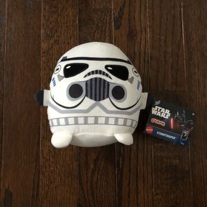 NWT - Star Wars x Cuutopia Mattel 5” Black/White Stormtrooper Soft Plush Toy